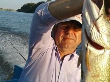 Щука 7,2 кг (рыбалка на Ахтубе, сентябрь 2017)
