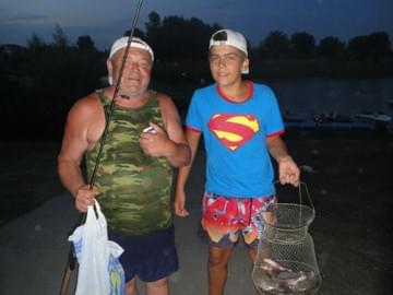 Рыбалка в Астраханской области (лето 2015, небольшой улов)