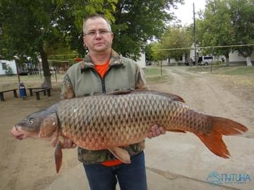Рыбалка в Астраханской области (осень 2014, трофейный сазан)