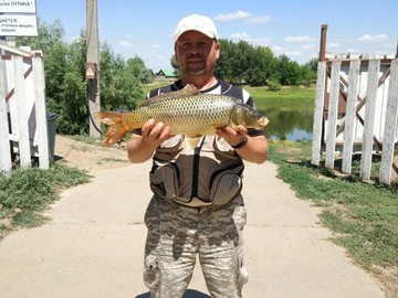 Рыбалка в отличную погоду (р.Волга)