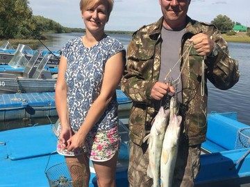 Семейная рыбалка на базе «Путина»